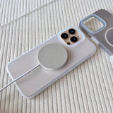 Ice Cream Translucent Magnetic Phone Case For iPhone