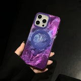 Smudge Gradient Magnetic Phone Case For iPhone