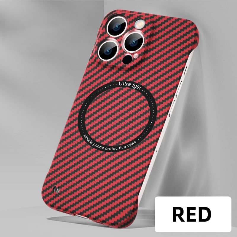 Carbon Fiber Magnetic Case For iPhone