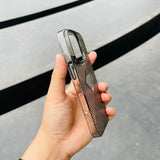Non-yellowing 3D Pattern Transparent Phone Case For iPhone