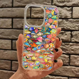 Colorful Tropical Fish Clear Phone Case For iPhone