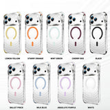 Transparent Magnetic Shockproof Airbag Phone Case For iPhone