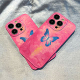 Graffiti Butterfly Phone Case For iPhone