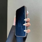 Striped Magnetic Phone Case For iPhone