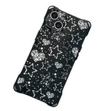 Glitter Star Crossbody Lanyard Phone Case For iPhone