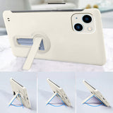 Hard Back With Long Holder Stand Lanyard Phone Case For iPhone