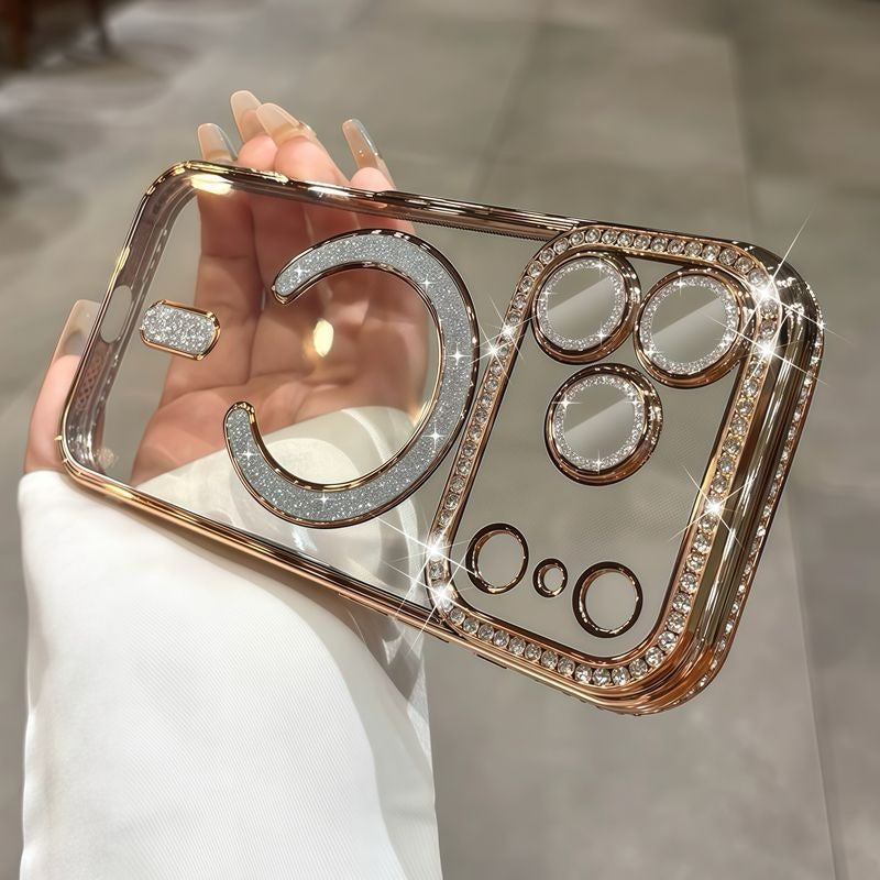 Magnetic Transparent Phone Case For iPhone