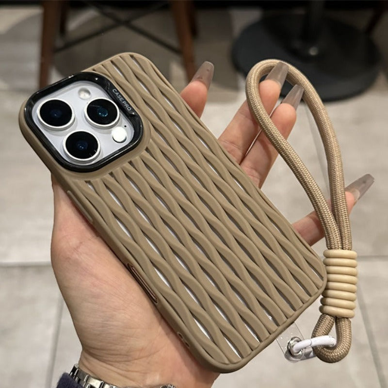 Hollow Heat Dissipation Grid Phone Case For iPhone
