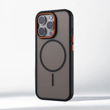 Luxury Matte Translucent Magnetic Case For iPhone