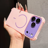 Detachable Camera Protection Magnetic Phone Case For iPhone