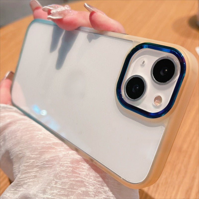 Gradient Acrylic Drop-proof Phone Case For iPhone