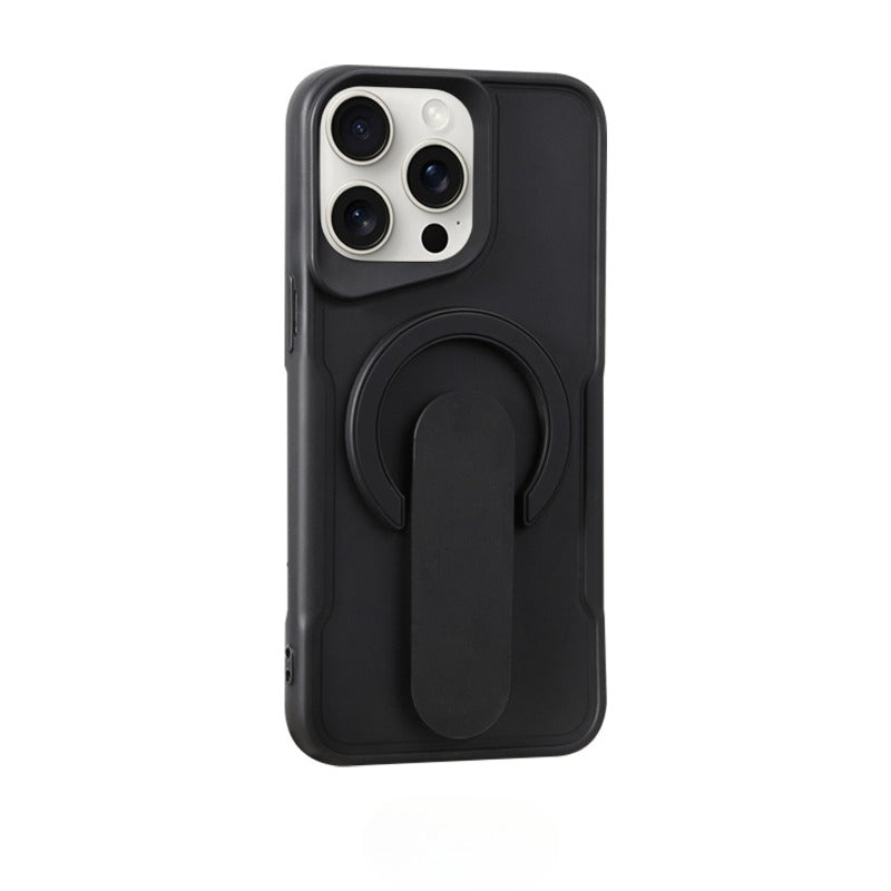 Simple Solid Color Magnetic Phone Case For iPhone