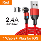 Magnetic Cable 3M 540 Rotate Magnet Charger