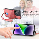 Flip Card Slot Holder Wallet Case For iPhone