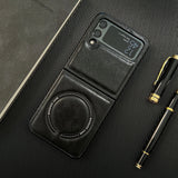 Preimum PU Leather Case  For Samsung Galaxy Z Flip