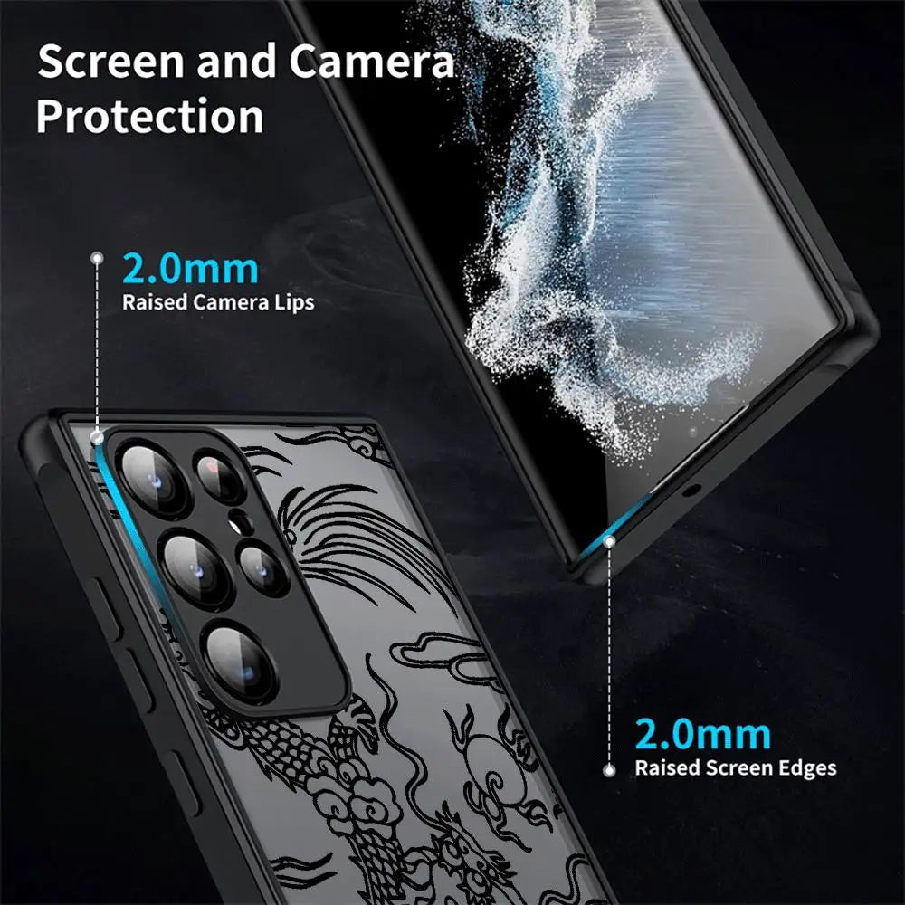 Dragon Soft Cover Case for Samsung