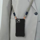 Crossbody Necklace Cord Lanyard Phone Case For iPhone