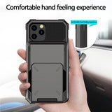 Deluxe Flip Card Case For iPhone