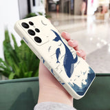 Fantasy Whale Phone Case For Samsung