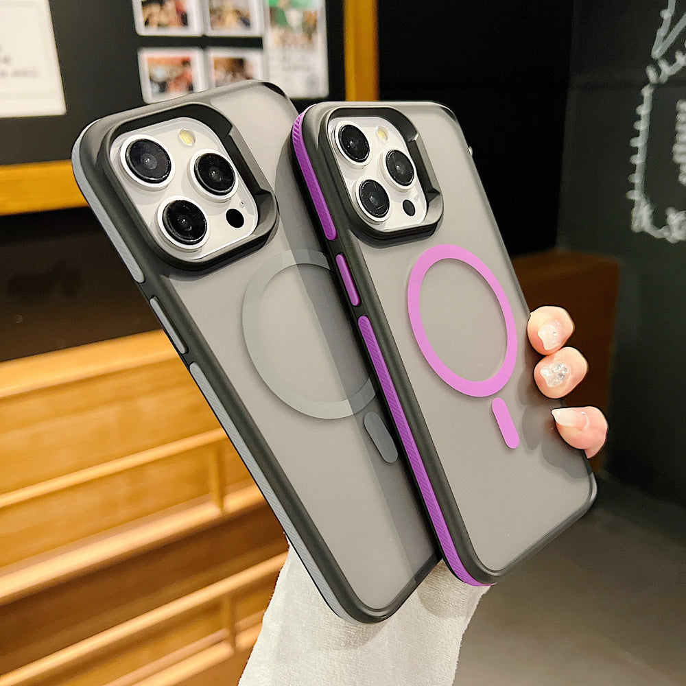 Fashion Magnetic Anti-Fall Phone Case For iPhone