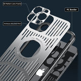 Fashion Metal Heat Dissipation Magnetic Case for iPhone