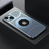 Custodia magnetica per dissipazione del calore in metallo alla moda per iPhone
