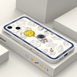 Flying Astronaut Phone Case For iPhone