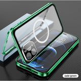 Metal Aluminium Alloy magnetic Magsafe Protection Case For iPhone
