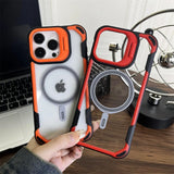 Magnetic Transparent Phone Case For iPhone