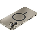 Metal Frame Magnetic Phone Case For iPhone