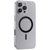 Metal Frame Magnetic Phone Case For iPhone