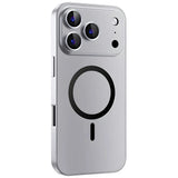 Metal Frame Magnetic Phone Case For iPhone