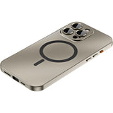 Metal Frame Magnetic Phone Case For iPhone