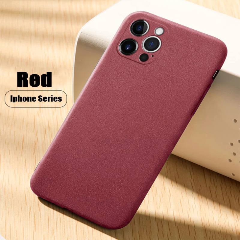 Ultra-Thin Sandstone Matte Case For iPhone