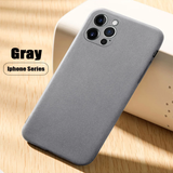 Ultra-Thin Sandstone Matte Case For iPhone