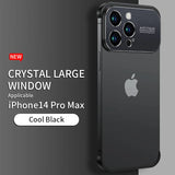 Large Window Lens Protector Corner Pad Case For iPhone