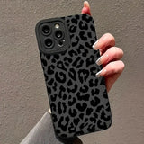 Leopard Print Pattern Phone Case For iPhone