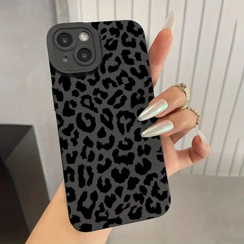 Leopard Print Pattern Phone Case For iPhone