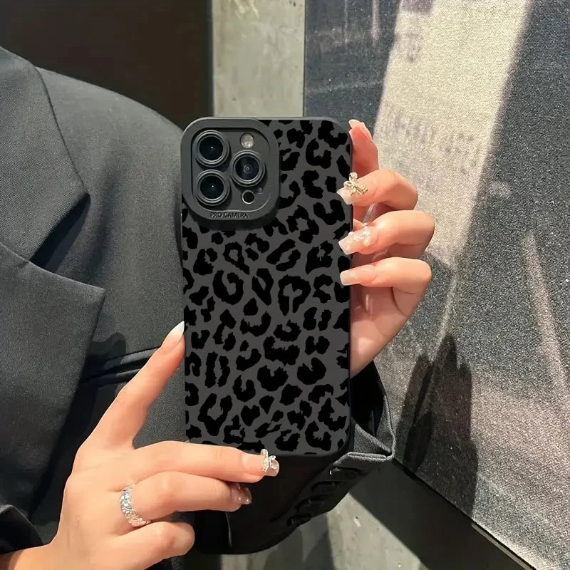 Leopard Print Pattern Phone Case For iPhone