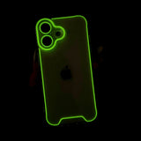 Luminous Neon Fluorescent Transparent Case For iPhone