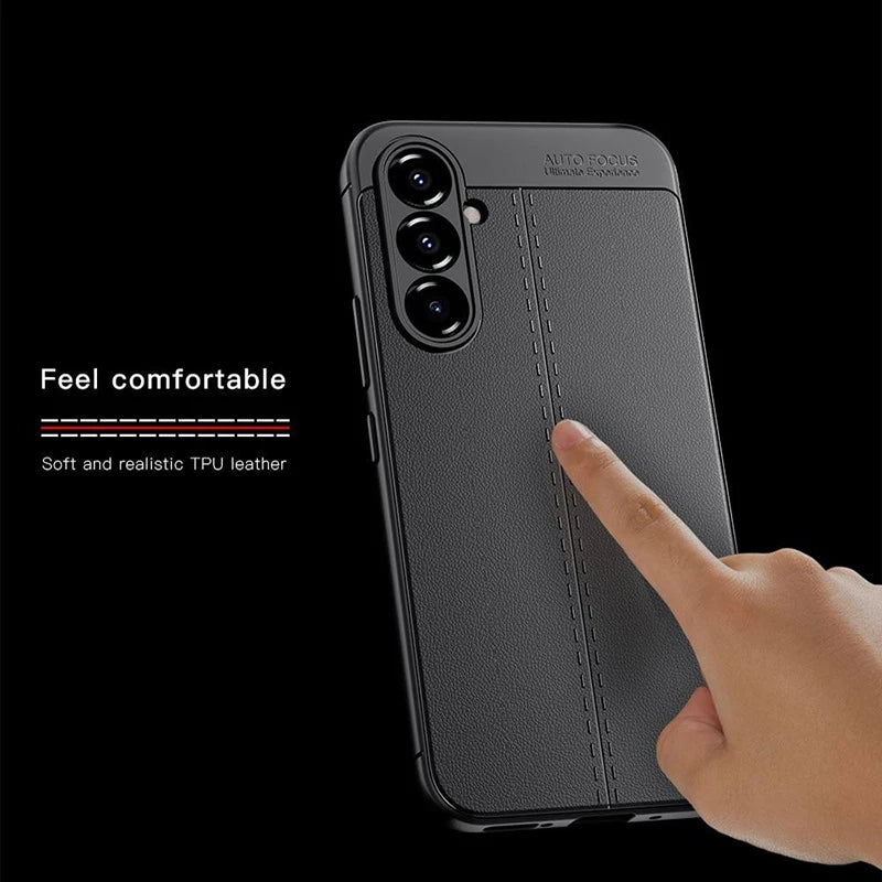 Luxury Business Leather PU Case For Samsung