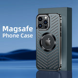 Magnetic Stainless Heat Dissipation Metal Case For iPhone