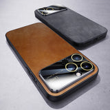 Luxury Magnetic Leather Phone Case For iPhone