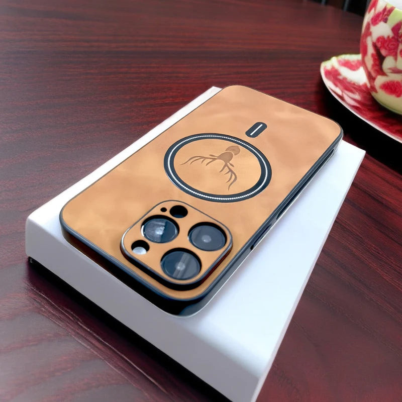 Luxury PU Leather Case For iPhone