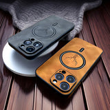 Luxury PU Leather Case For iPhone