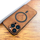 Luxury PU Leather Deer Case For iPhone