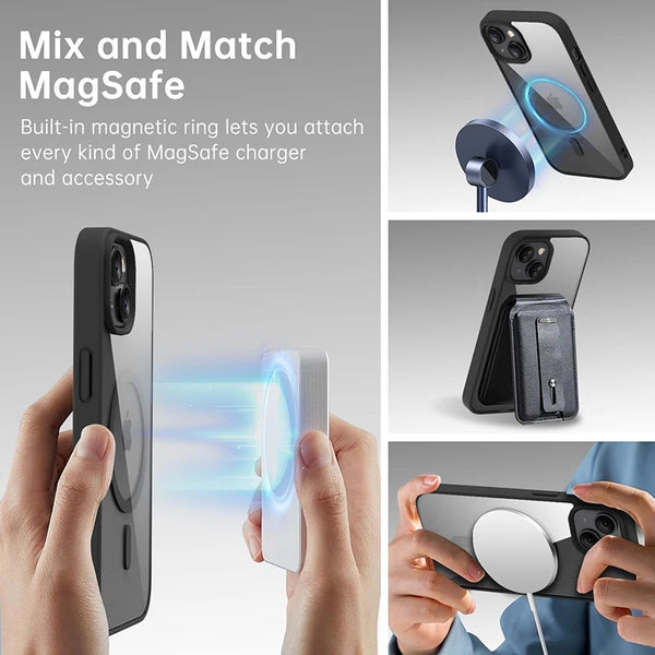 Luxury Strong Magnetic Magsafe Hard Case For iPhone – Plumun