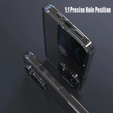 Luxury Tempered Glass Clear Case For iPhone