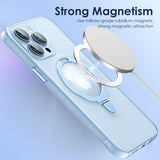 Custodia con staffa magnetica per supporto ad anello per iPhone 