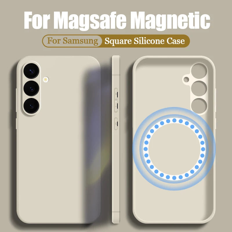 Magnetic Soft TPU Phone Case For Samsung